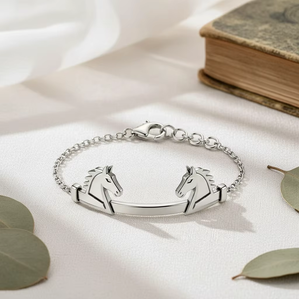 Bracelet double cheval étanche